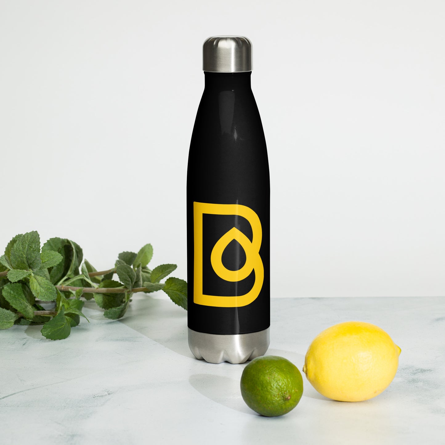Stainless Steel Water Bottle (Yellow)